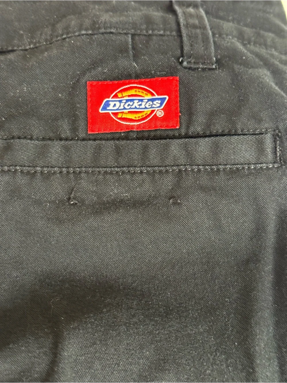 Dickies Black Junior Jeans Size 1  Red Logo Patch